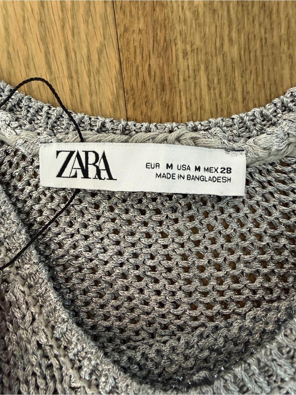 ✨ Zara Knit Mesh Crop 2-Tank Bundle , Size Medium✨ - Picture 4 of 16